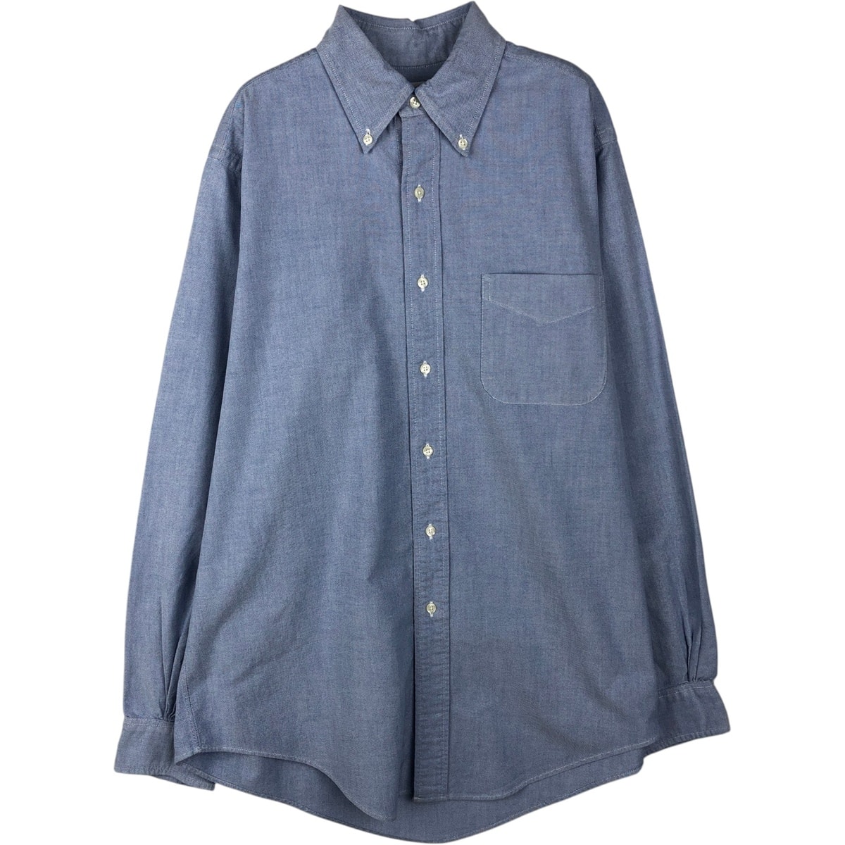 古着 ブルックスブラザーズ Brooks Brothers 長袖 ボタンダウンシャツ USA製 メンズM相当/eaa642836