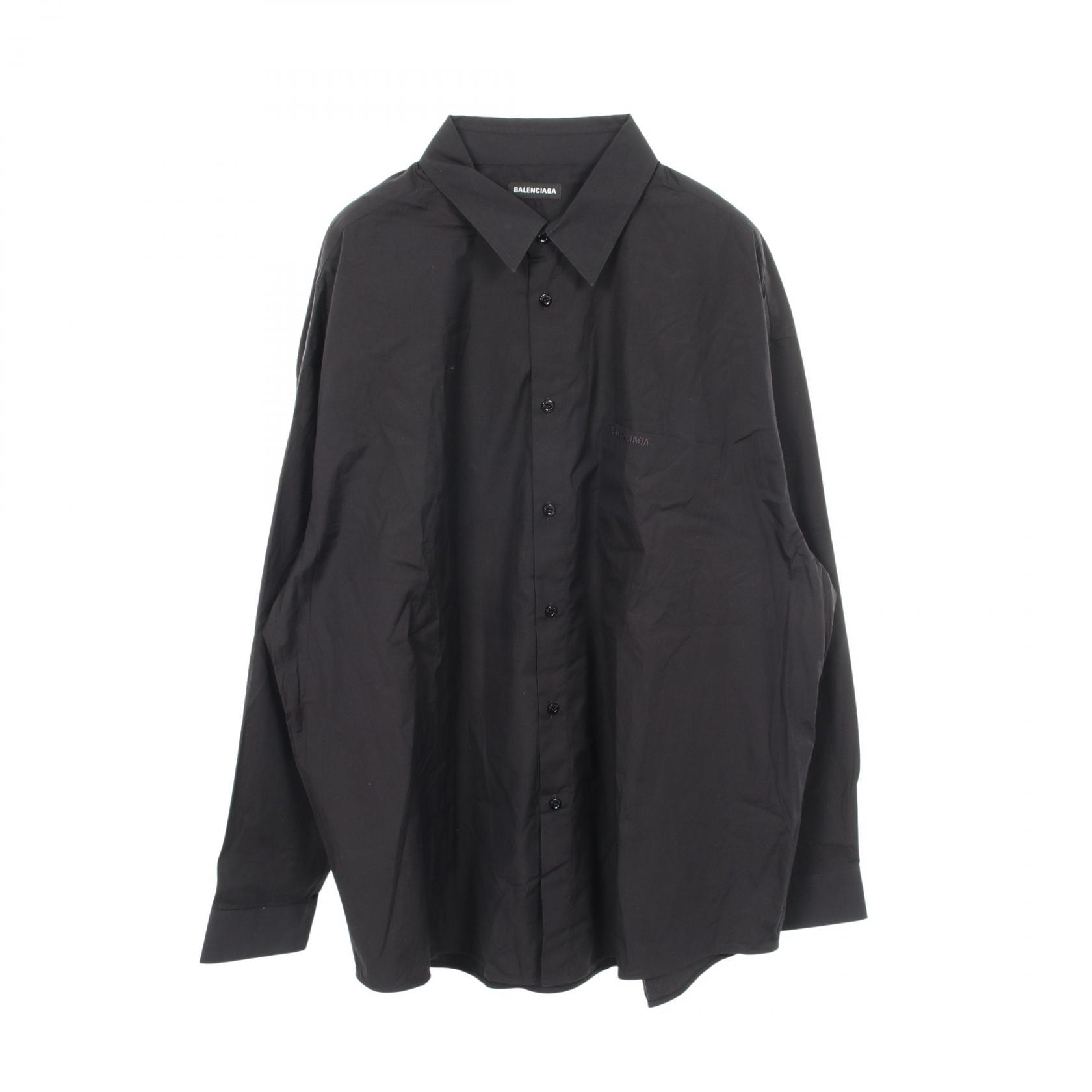バレンシアガ BALENCIAGA 衣料品 トップス コットン メンズ ブラック系 【中古】