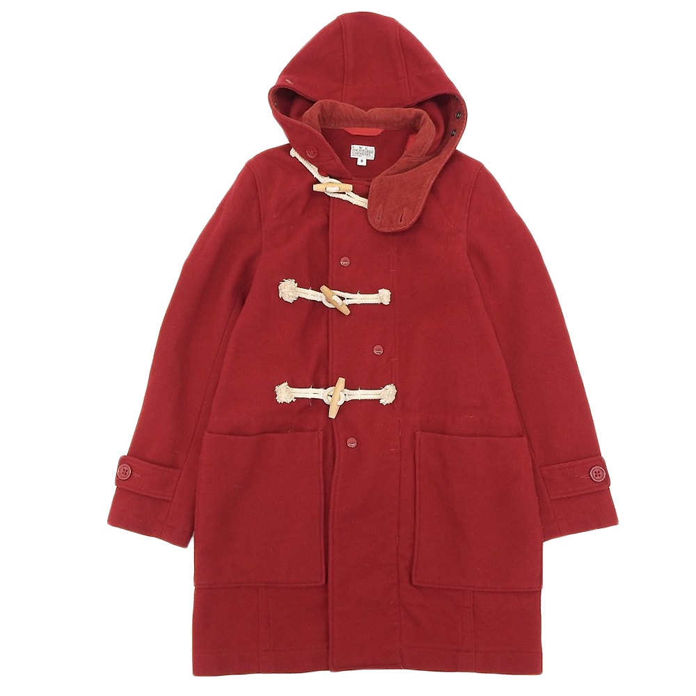 エンジニアードガーメンツ FWK ウール ダッフルコート メンズ レッド 0 0