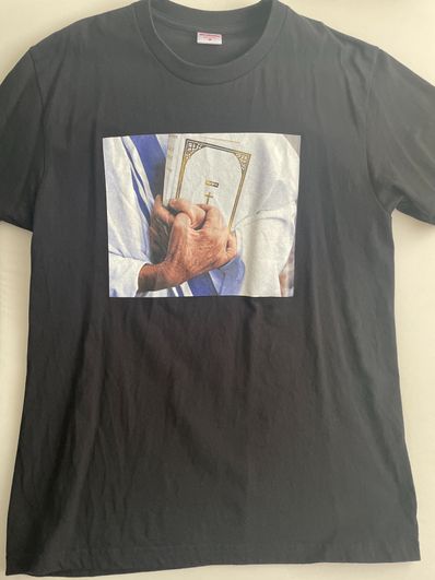 Supreme Bible Tee "Black"