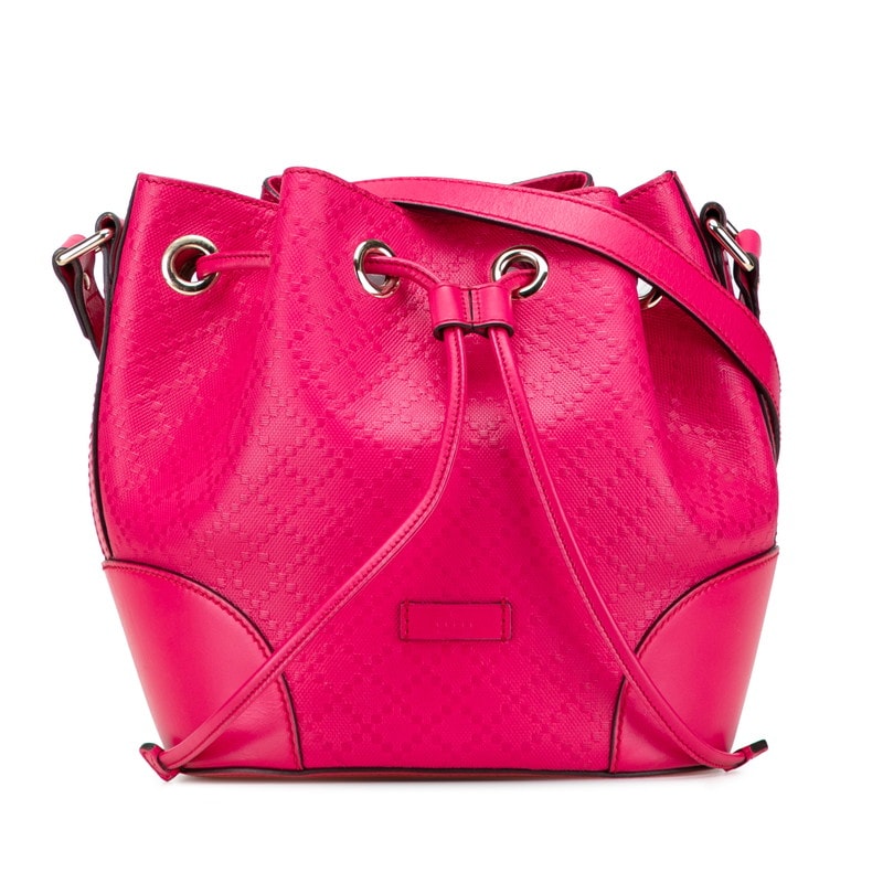 GUCCI グッチ ディアマンテ 2way ハンドバッグ ピンク レディース 