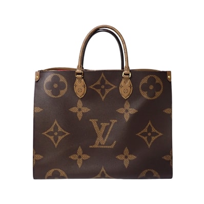 未使用 展示品 LOUIS VUITTON ルイ・ヴィトン オンザゴー GM M45320 モノグラム ジャイアント リバース ブラウン レディース ハンドバッグ
LV