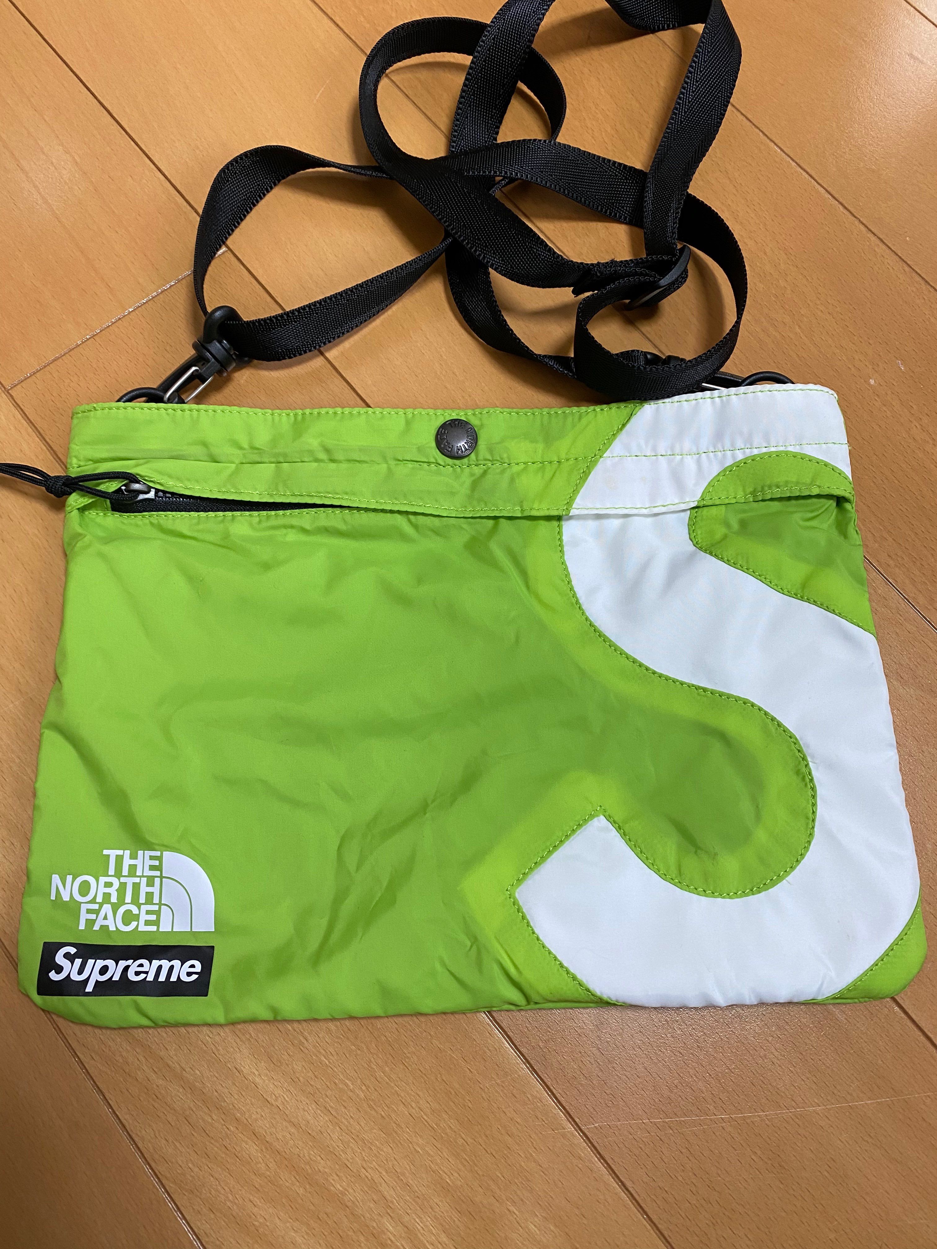 Supreme x The North Face S Logo Shoulder Bag "Green"
