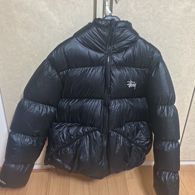 Stussy Down Parka Micro Ripstop "Phantom Black"