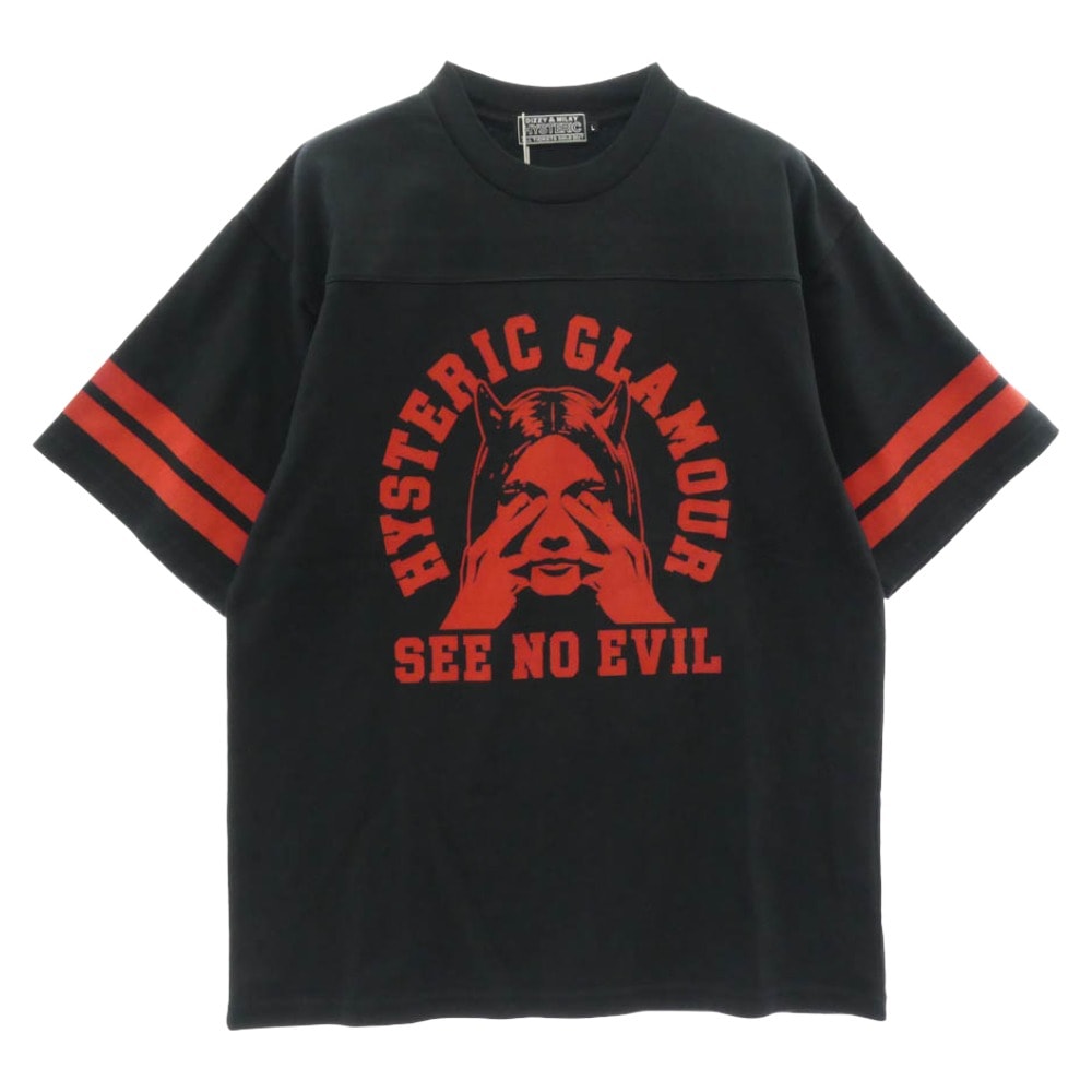 C (やや傷や汚れあり)】HYSTERIC GLAMOUR ヒステリックグラマー T