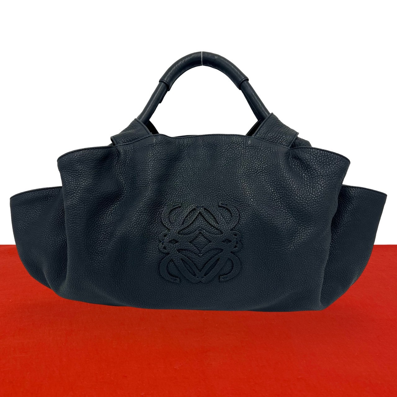 B (目立った傷や汚れなし)】LOEWE ロエベ ナッパアイレ アナグラム