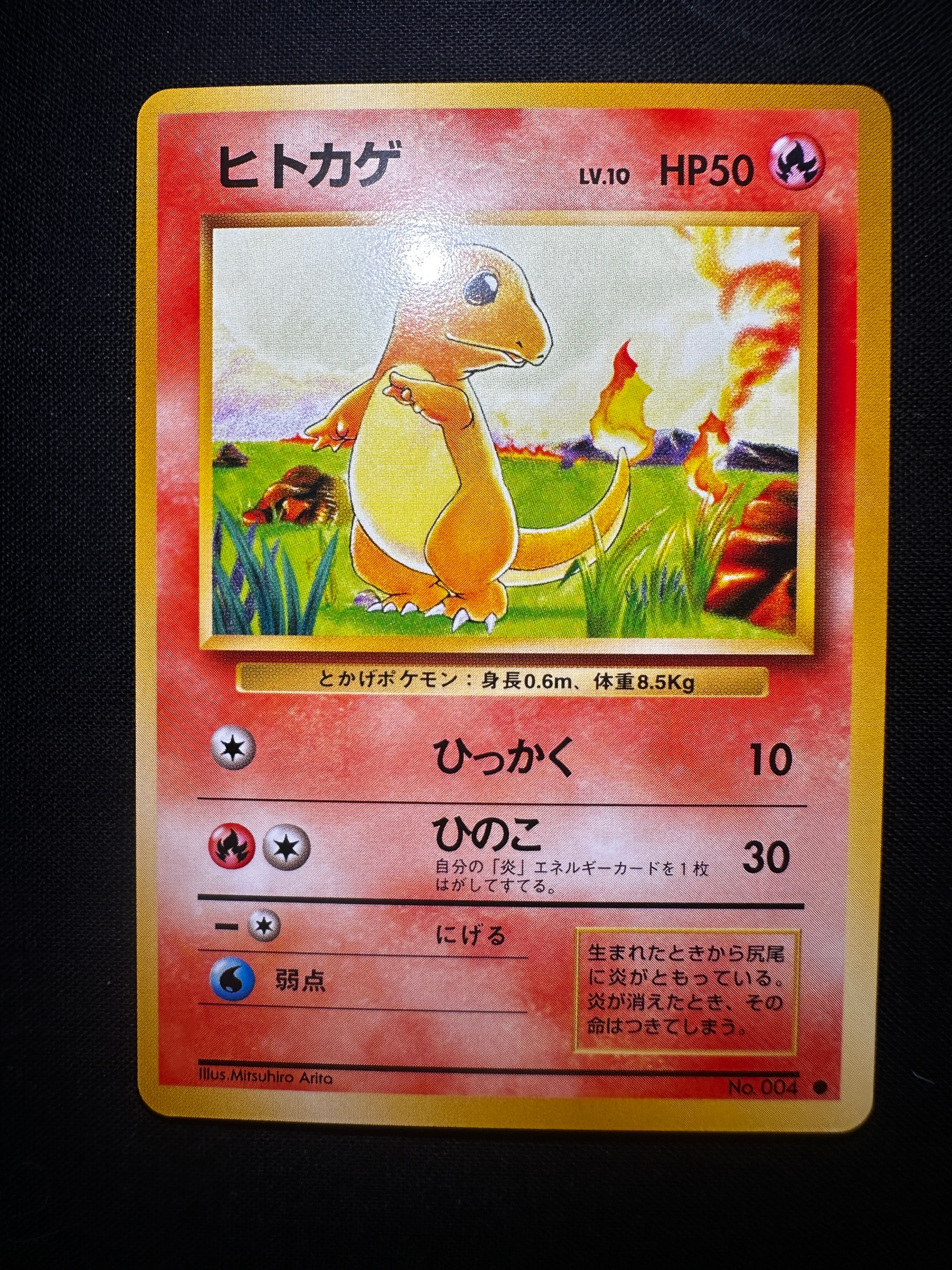 PSA10】ヒトカゲ ○ : 旧裏 [PMCG1-2](拡張パック「ポケットモンスター