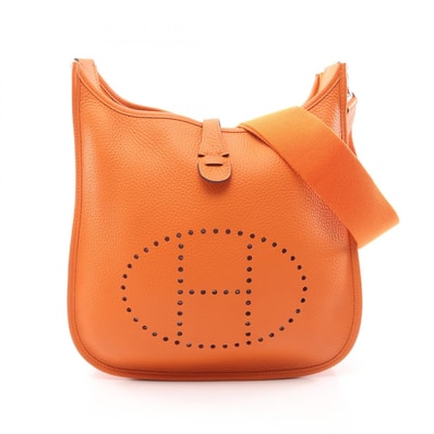 エルメス HERMES エヴリン 3 トロワ PM フー ショルダーバッグ バッグ トリヨンクレマンス トリヨンクレマンス オレンジ B刻印(2023年製造) レディース オレンジ系 【中古】