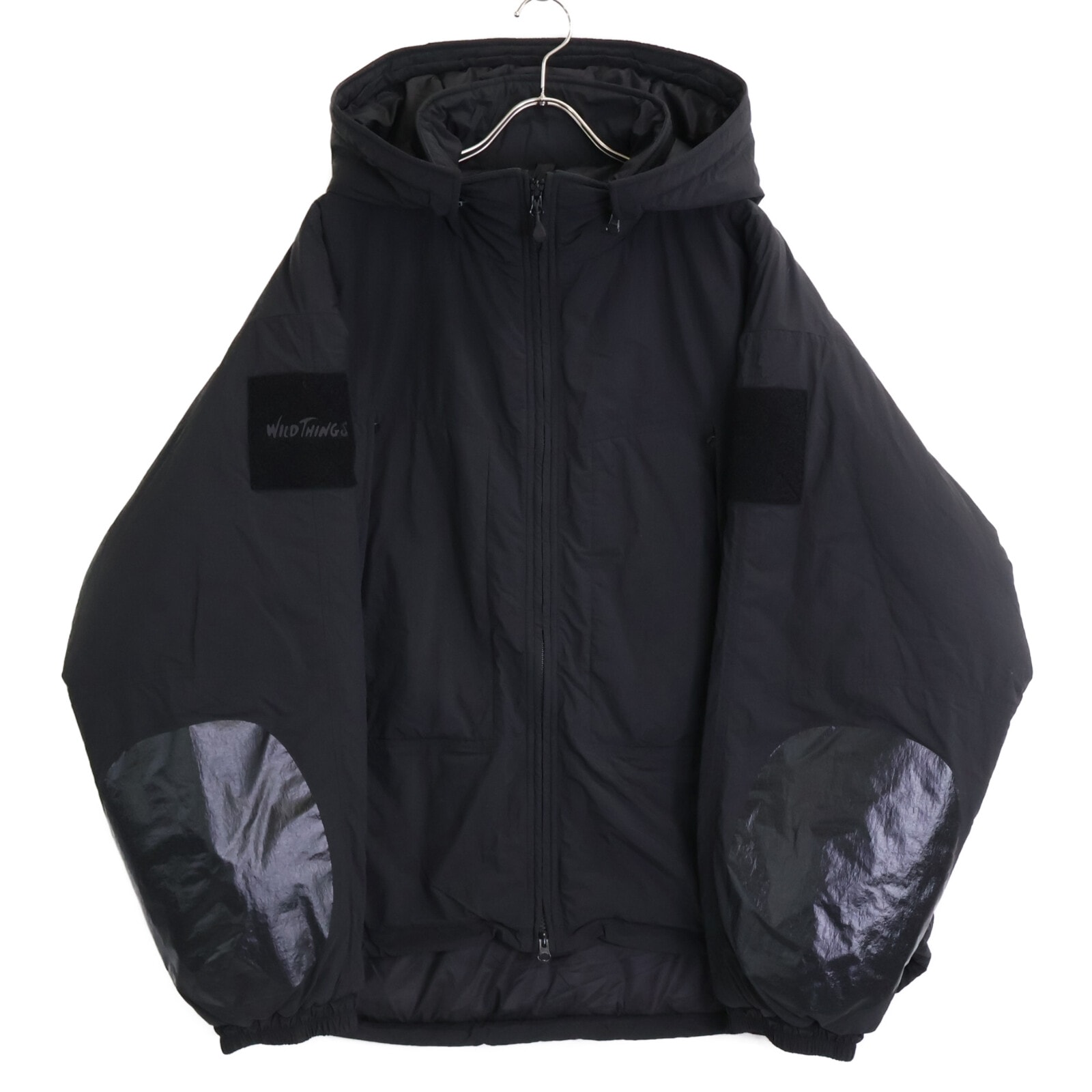 ワイルドシングス 【×COMFY OUTDOOR GARMENT(CMF)】24AW CMF2402-J06WT ブラック Type1 W"Nylon Taffeta" ジャケット L