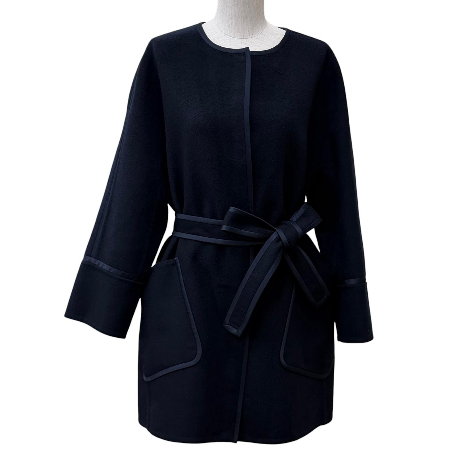 YOKE x ANCELLM Cut Off Half Coat 