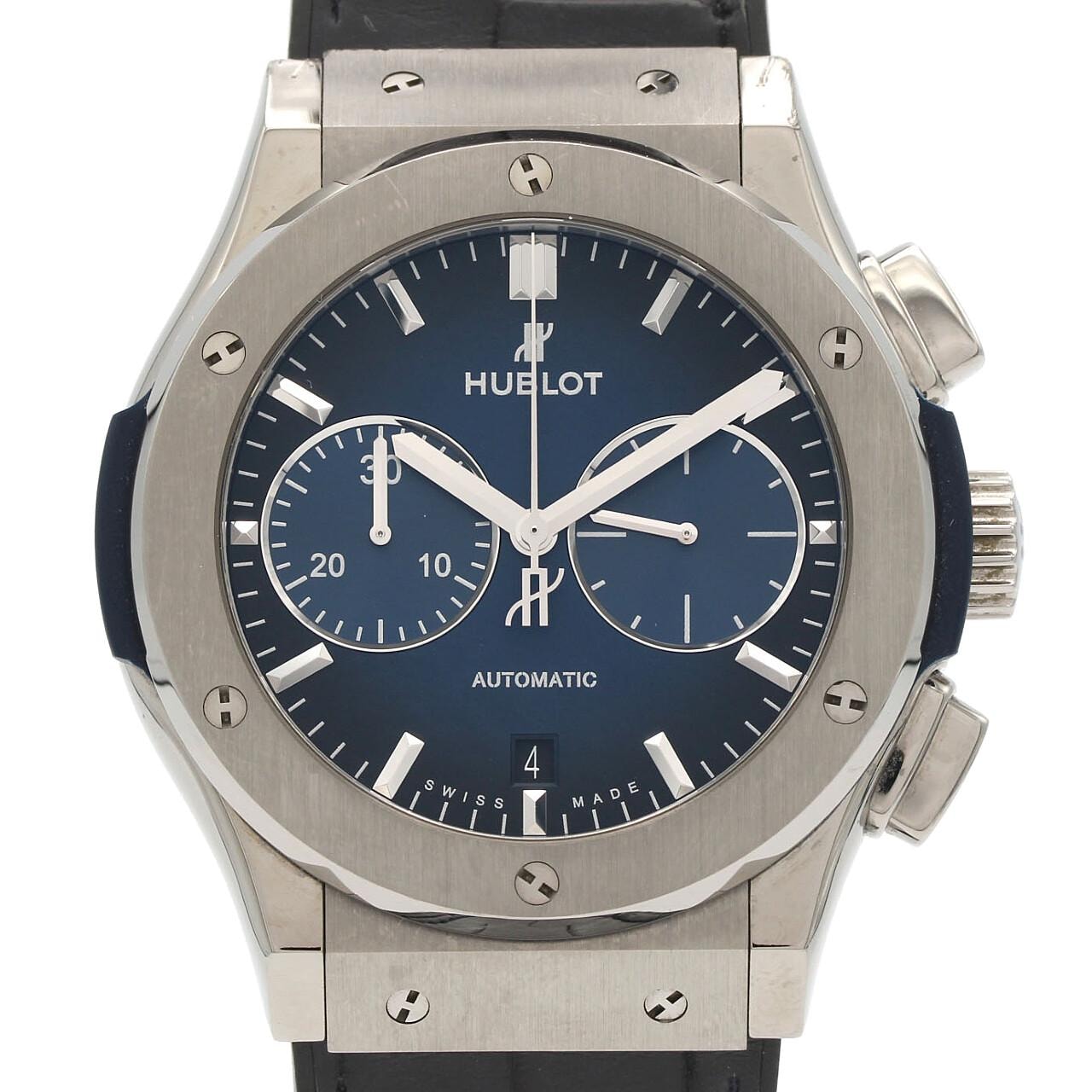 HUBLOT Classic Fusion Chronograph Titanium Deep Blue 45mm