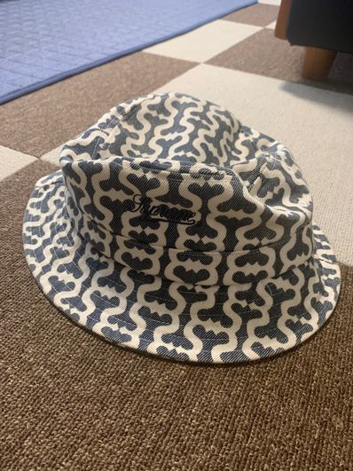 Supreme Twill Crusher "Navy Monogram"