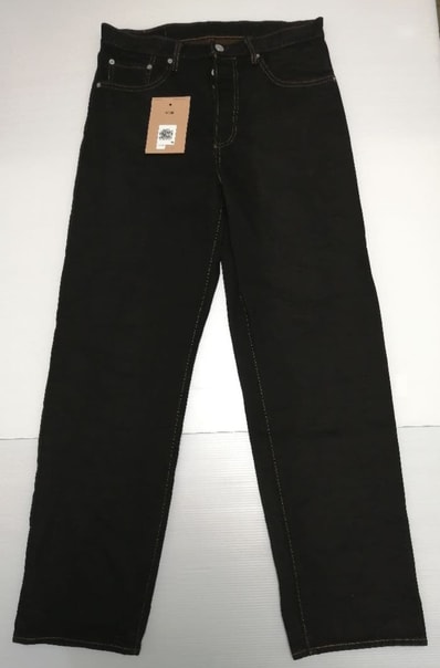 Stussy x Levi's Crispy Rinse Jean "Black/Brown"
