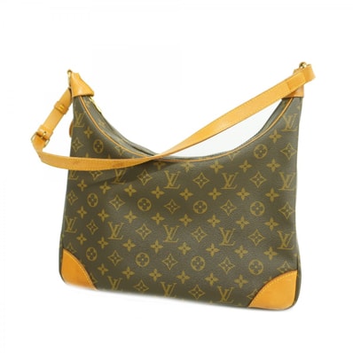 【6db1795】ルイヴィトン ショルダーバッグ モノグラム ブローニュ35 M51260 ブラウン【中古】レディース