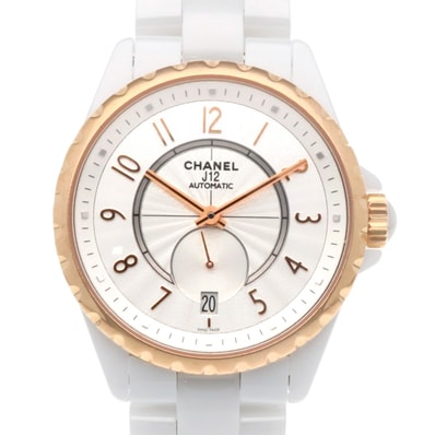 シャネル J12 腕時計 時計 セラミック J12-365 自動巻き オーバーホール済 メンズ 1年保証 CHANEL 中古