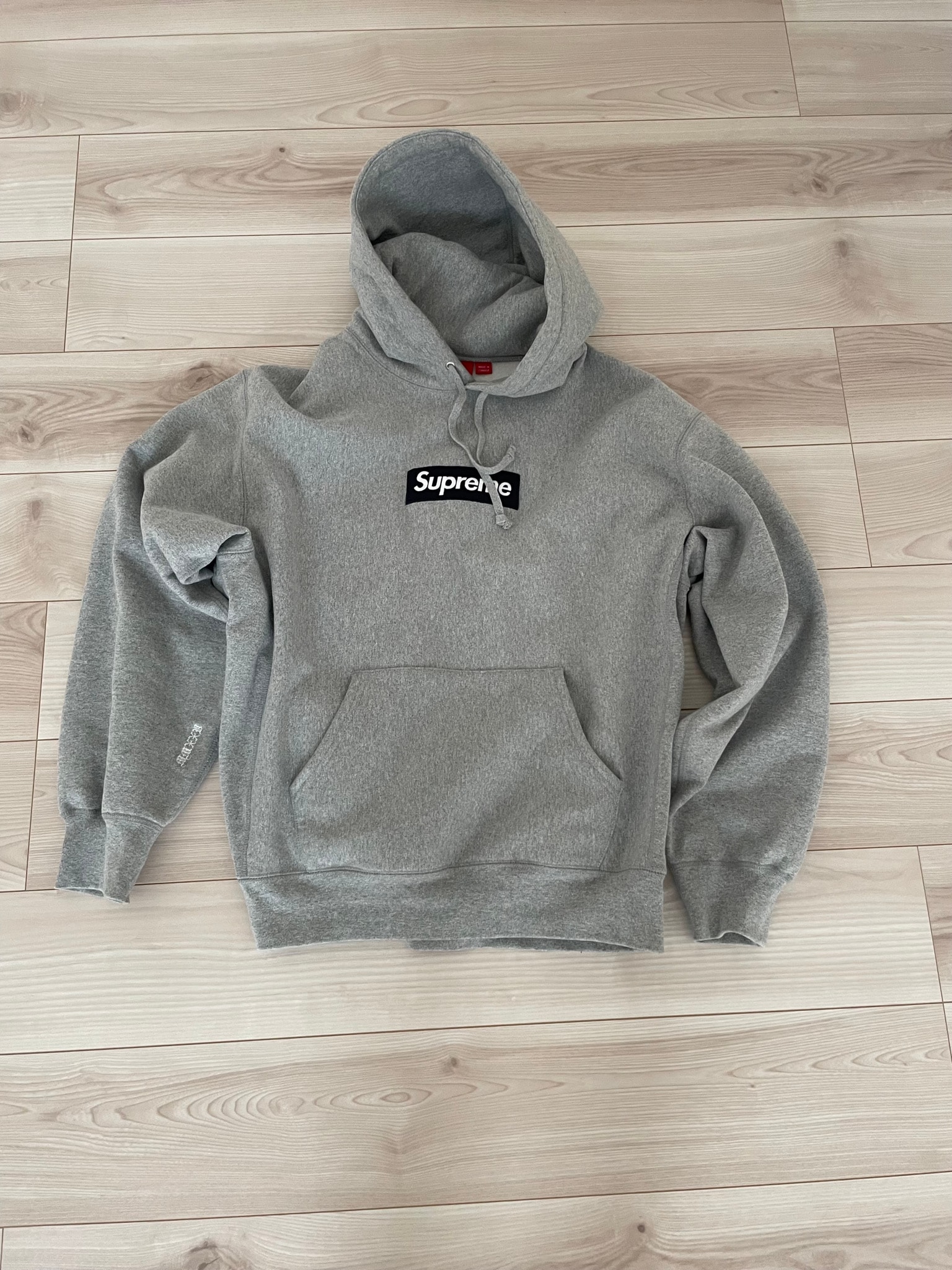 Supreme Box Logo Hooded Sweatshirt (25FW) "Heather Grey"
