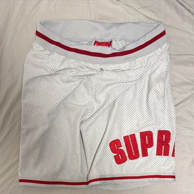 Supreme Ultrasuede Mesh Short "Grey"