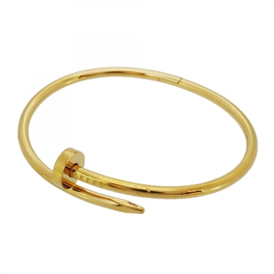 ★SALE【6jcb0784】カルティエ バングル ジュストアンクル K18YG イエローゴールド【中古】メンズ レディース ユニセックス