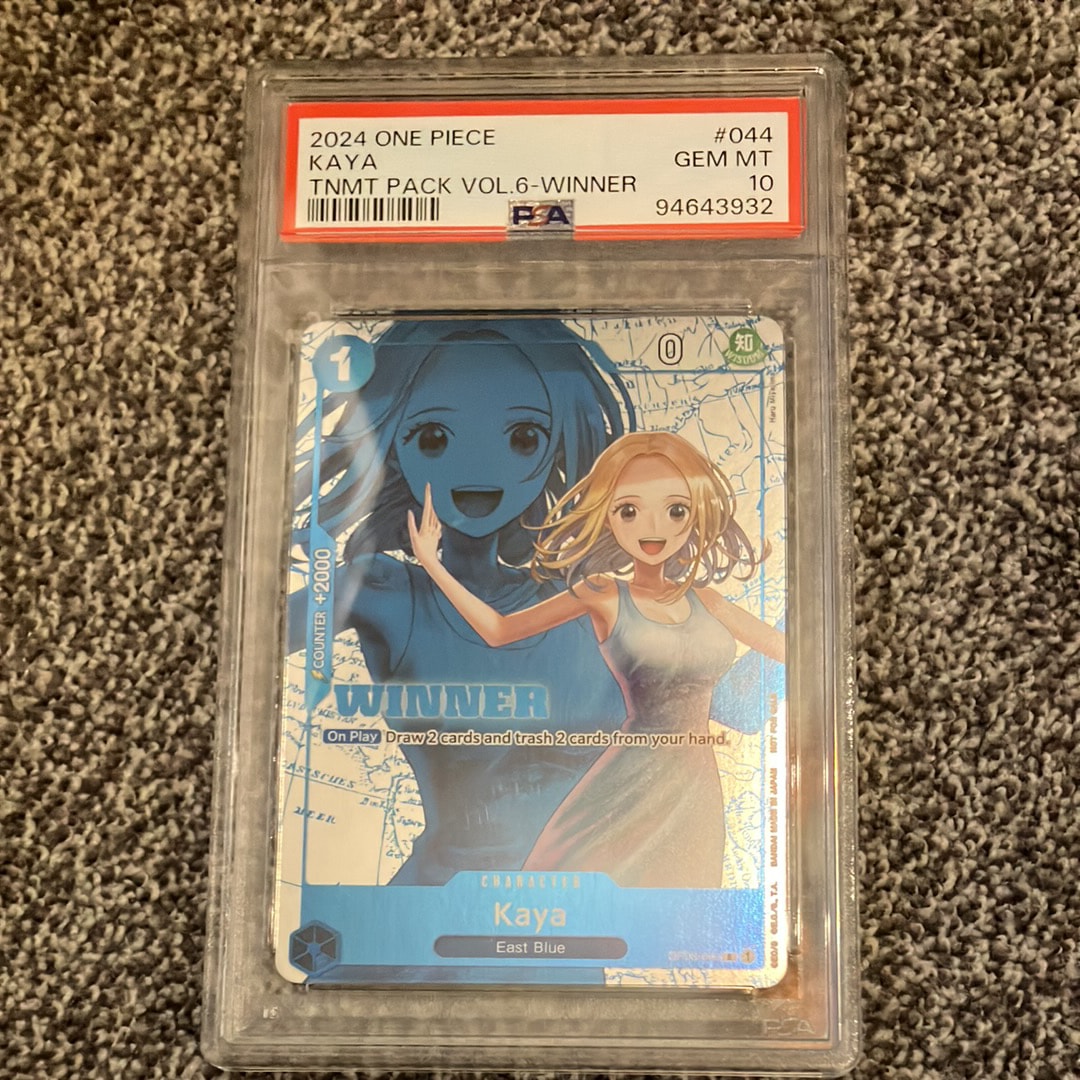 PSA10】カヤ R [OP03-044] (スタンダードバトル 優勝記念品) 1枚の中古
