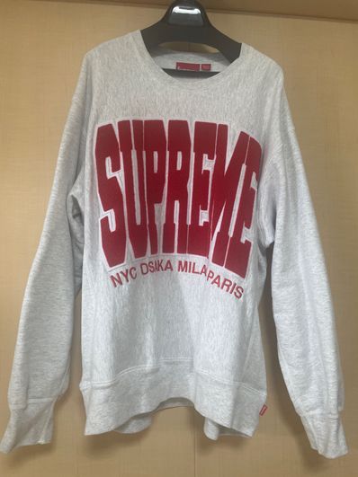 Supreme Cities Arc Crewneck "Grey"
