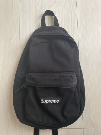 Supreme Canvas Backpack "Black"