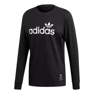 adidas originals Trefoil History ロンTシャツ 72 L/S Tee Originals FM3391 アディダス オリジナルス トレフォイル ヒストリー 72 ロングスリーブ Tシャツ ロング ブラック 黒