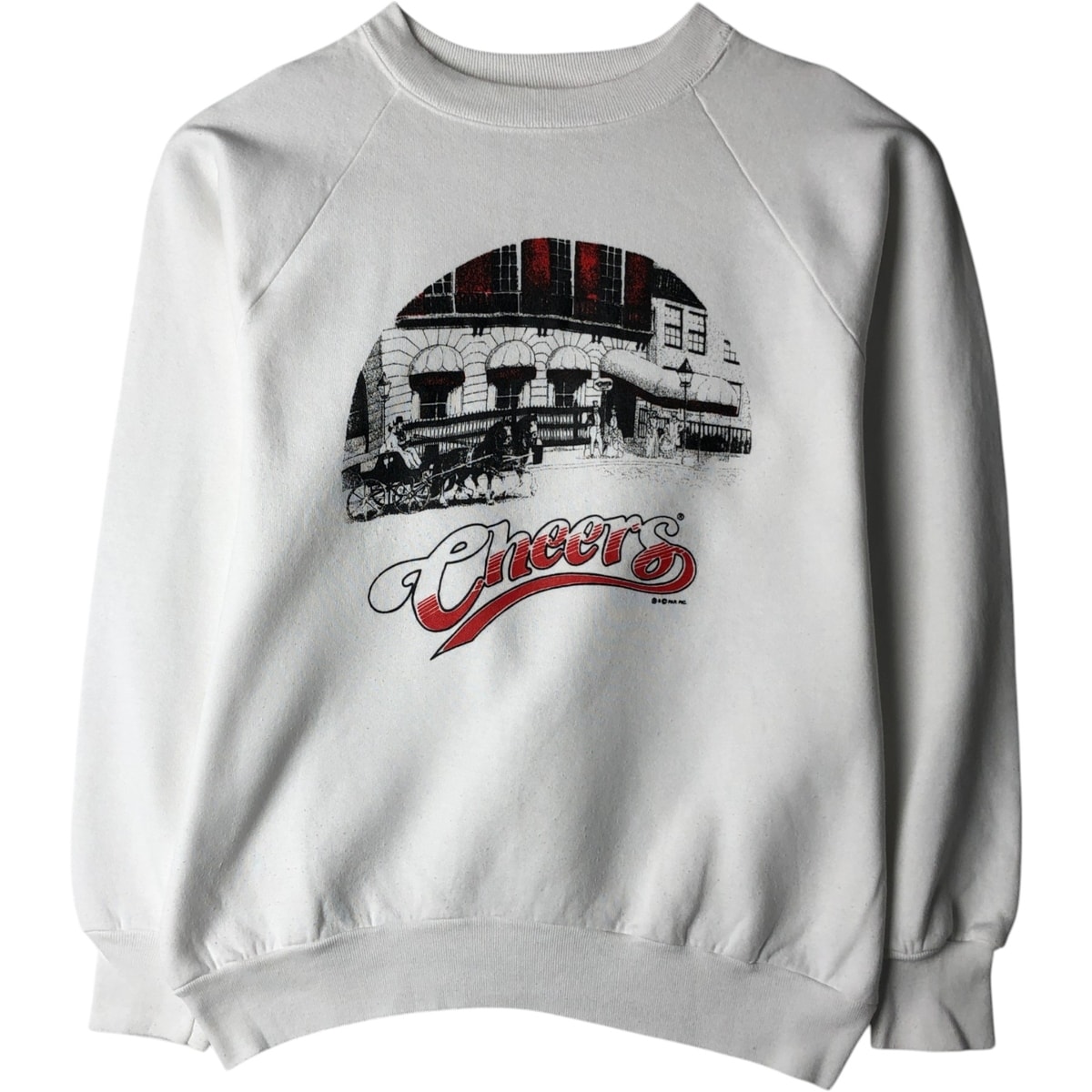 古着 フルーツオブザルーム FRUIT OF THE LOOM Cheers アドバタイジング スウェットシャツ トレーナー メンズL相当/eaa629891