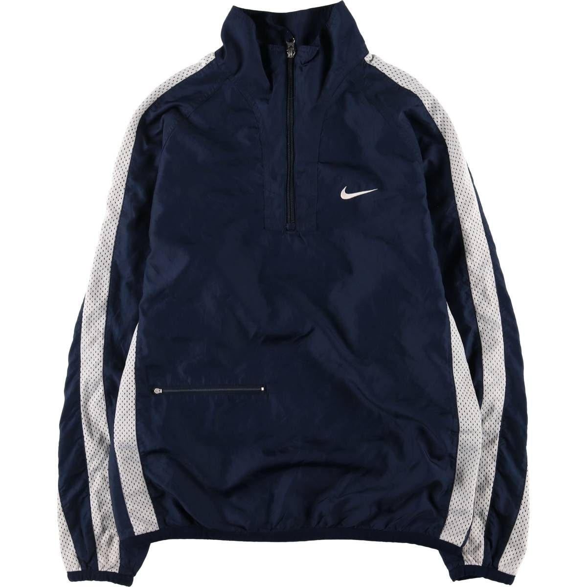 古着 00年代 ナイキ NIKE ハーフジップ ウォームアッププルオーバー メンズM相当/eaa527241