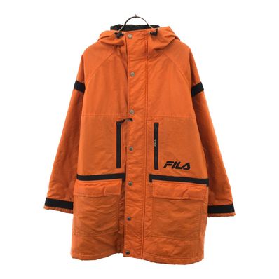 FILA フーディー ナイロン 中綿ジャケット