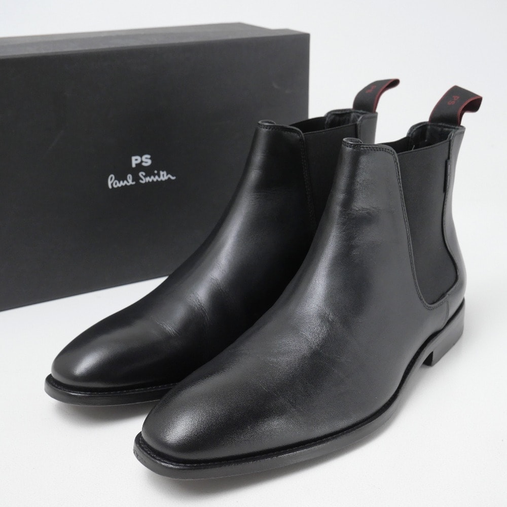 Paul Smith ポール・スミス GERALD ブーツ サイズ9 PS Paul Smith チェルシーブーツ サイドゴアブーツ レザー ブランド古着【中古】20261016/RB1005