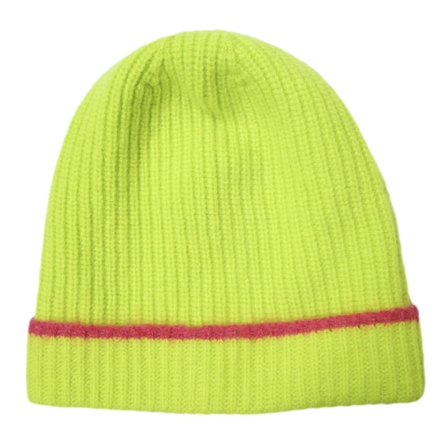 MARNI マルニ 19AW イタリア製 ネオンカラー ウールモヘヤ ニットキャップ CLMC0014Q0 FH587 L ライム ライン ニット帽 ビーニー ワッチキャップ 帽子 g15806
