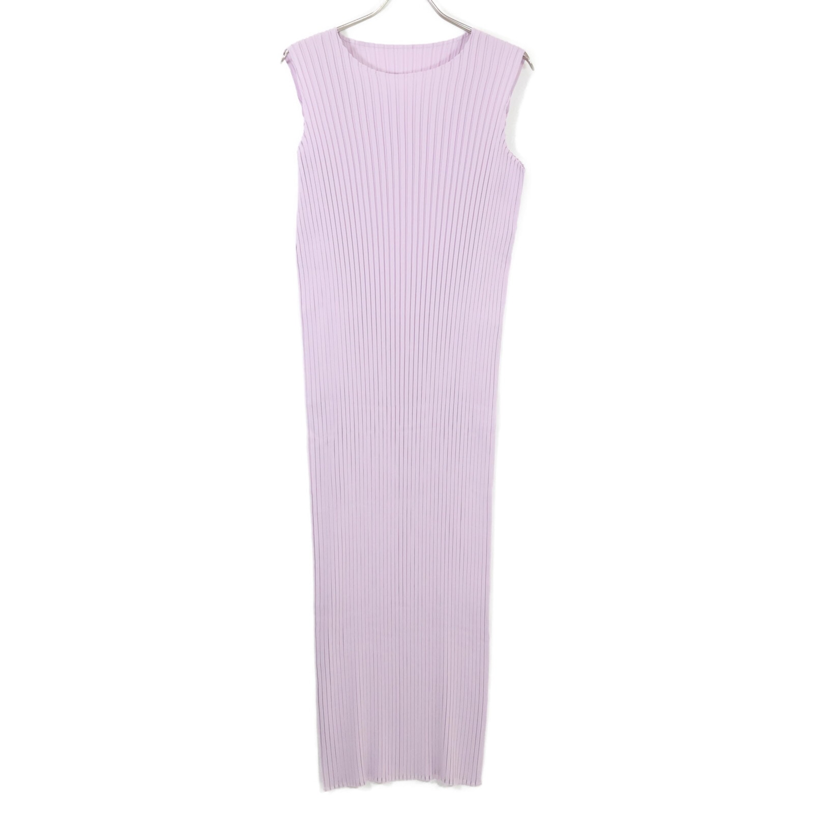 イッセイミヤケ 25SS WISTERIA PURPLE PRESSED FLORA PLEATS SOLID ワンピース 2