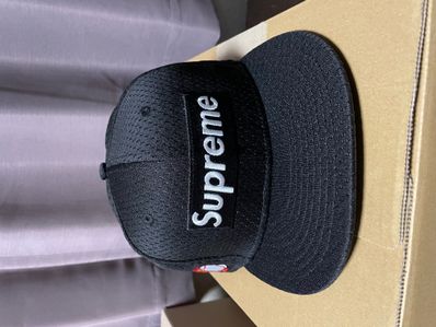 Supreme Mesh Box Logo New Era "Black"