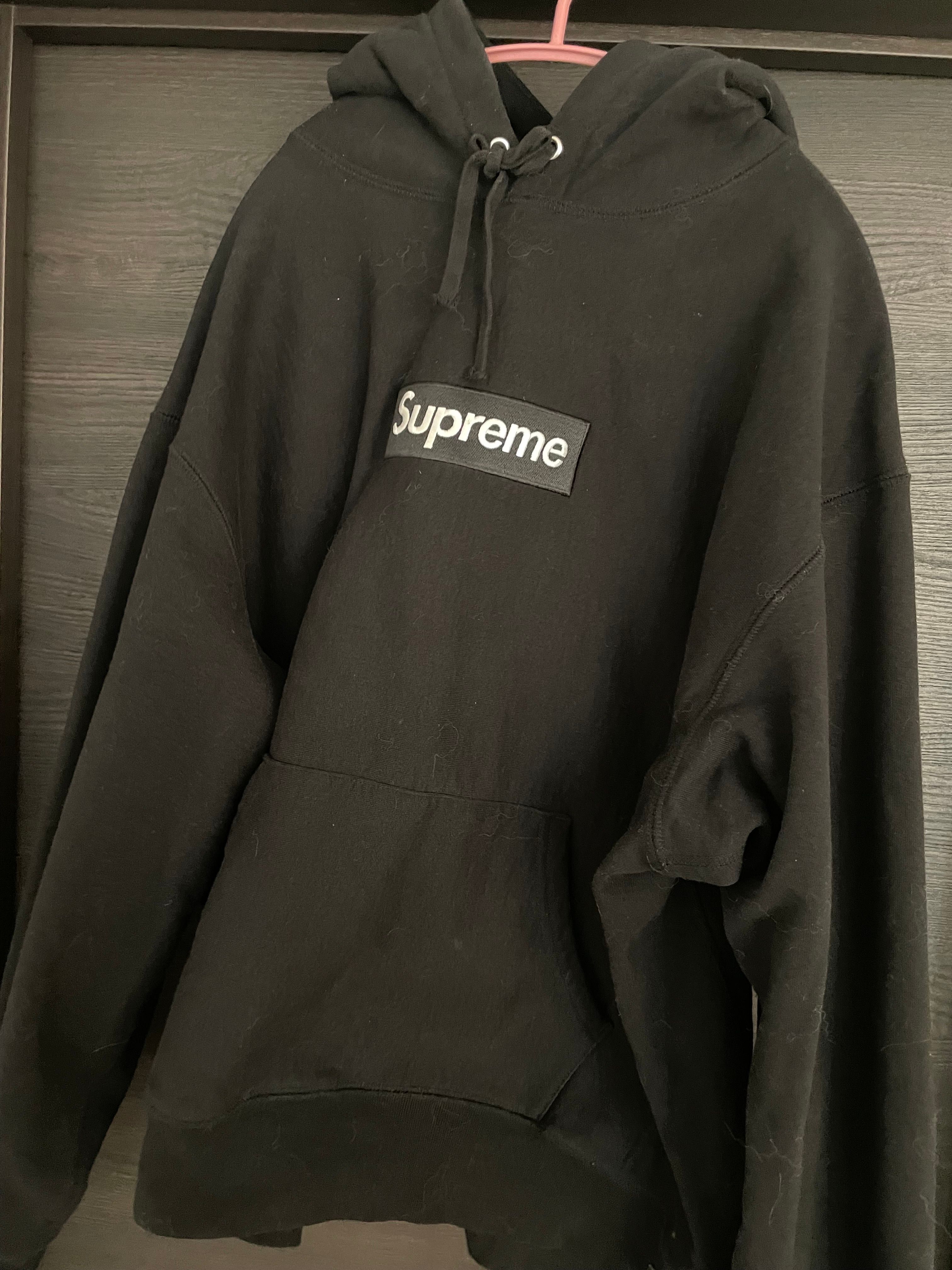 Supreme Box Logo Hooded Sweatshirt "Black" (23FW)