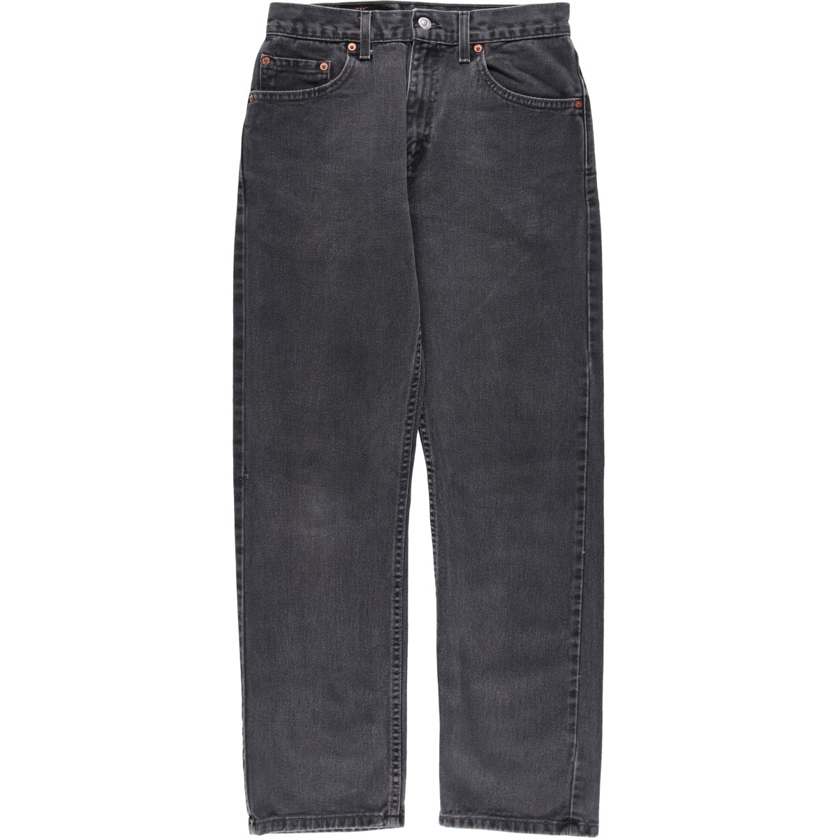 古着 00年代 リーバイス Levi's 505 REGULAR FIT ブラックデニム テーパードデニムパンツ メンズw28相当/eaa614902