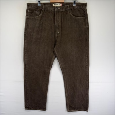 古着 リーバイス Levi's デニム パンツ デニムパンツ 505 ジッパーフライ Gパン カラーデニム W42 L30 ブラウン系 メンズ