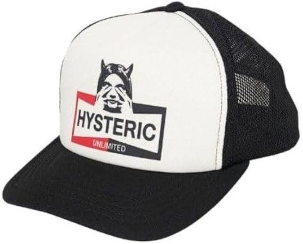 HYSTERIC GLAMOUR Hysteric Unlimited Mesh Cap "Black" 02211QH01