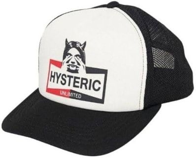 HYSTERIC GLAMOUR Hysteric Unlimited Mesh Cap "Black" 02211QH01