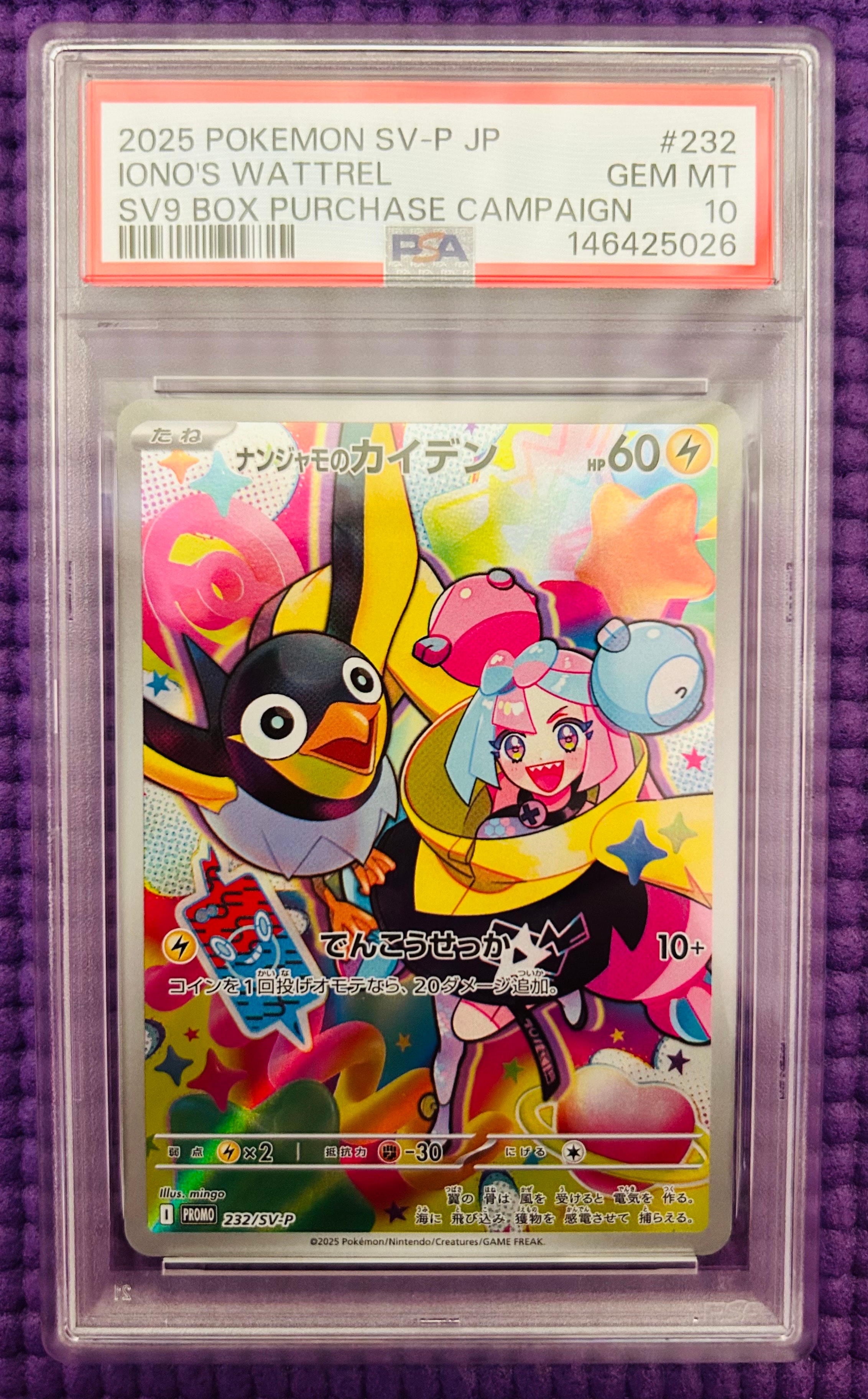 ナンジャモのカイデン P [SV-P 232](プロモーションカード「拡張パック