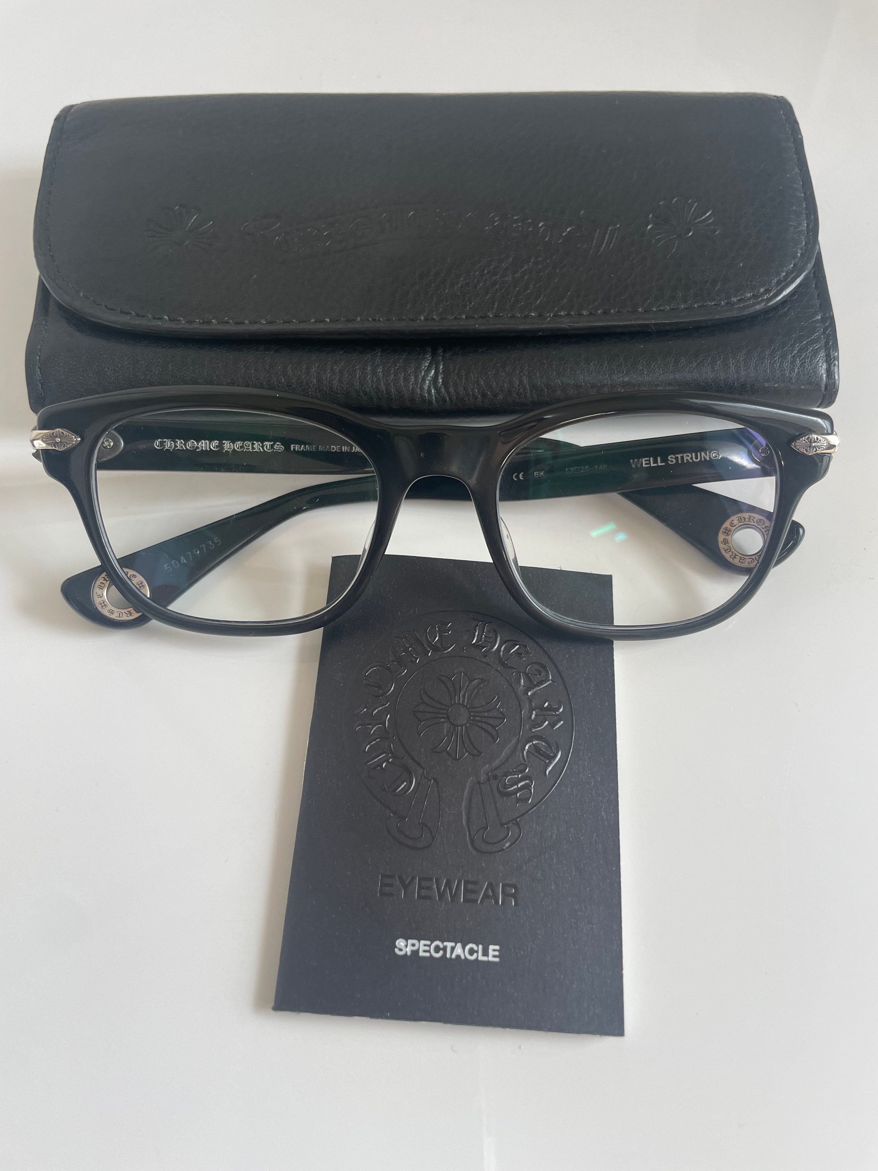 Chrome Hearts WELL STRUNG 52 CH Plus Wellington "Black"