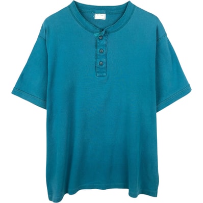古着 90年代 エルエルビーン L.L.Bean ヘンリーネック 半袖 Tシャツ メンズXL相当 ヴィンテージ/eaa647830