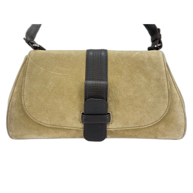 ロエベ LOEWE スエード ハンドバッグ【中古】