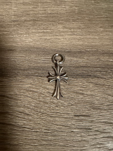 Chrome Hearts Tiny CH Cross Charm "Silver"