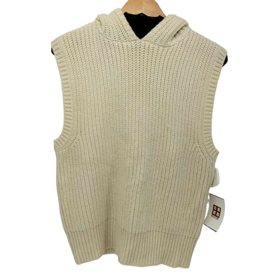 ノースリーブ ニット パーカー【1139536906308】