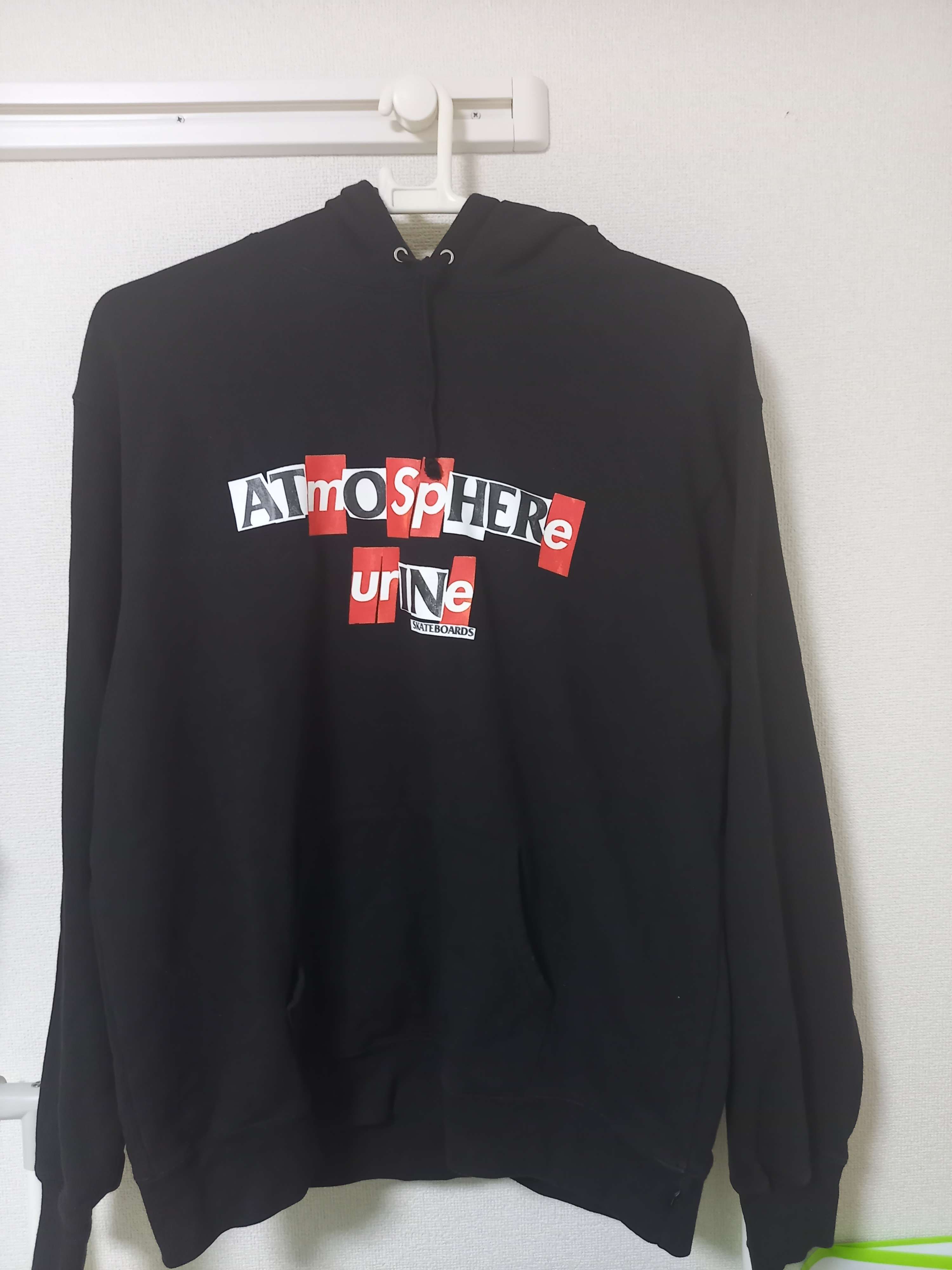 Supreme / Anti Hero Hooded Sweatshirt "Black"