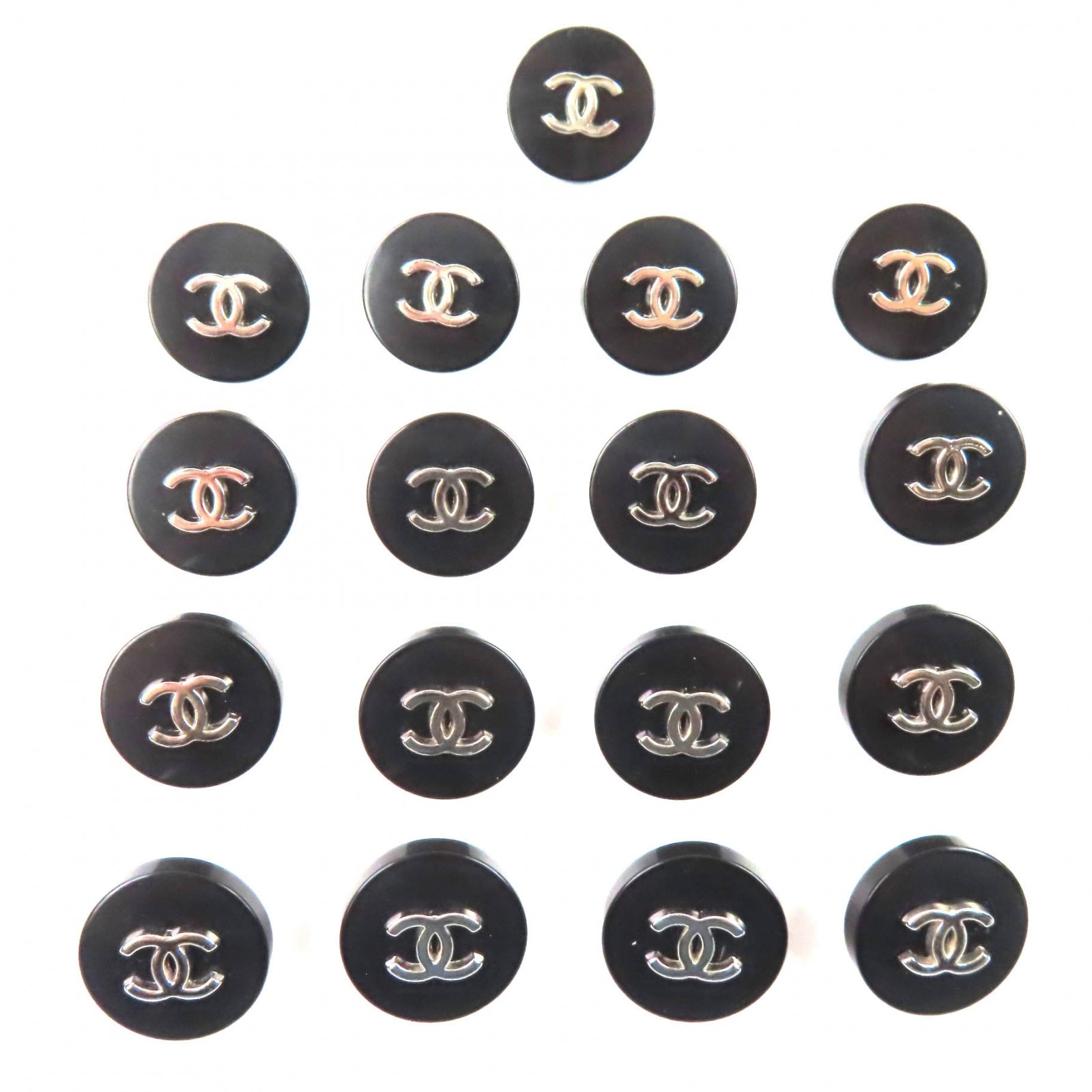 美品 シャネル ボタンセット ブラック レディース