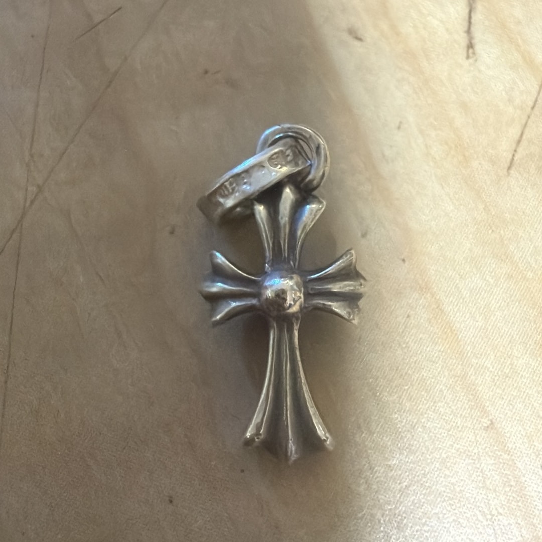 Chrome Hearts Cross Baby Fat Charm "Silver"