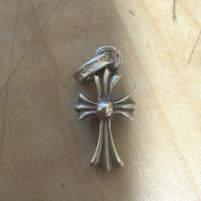 Chrome Hearts Cross Baby Fat Charm "Silver"