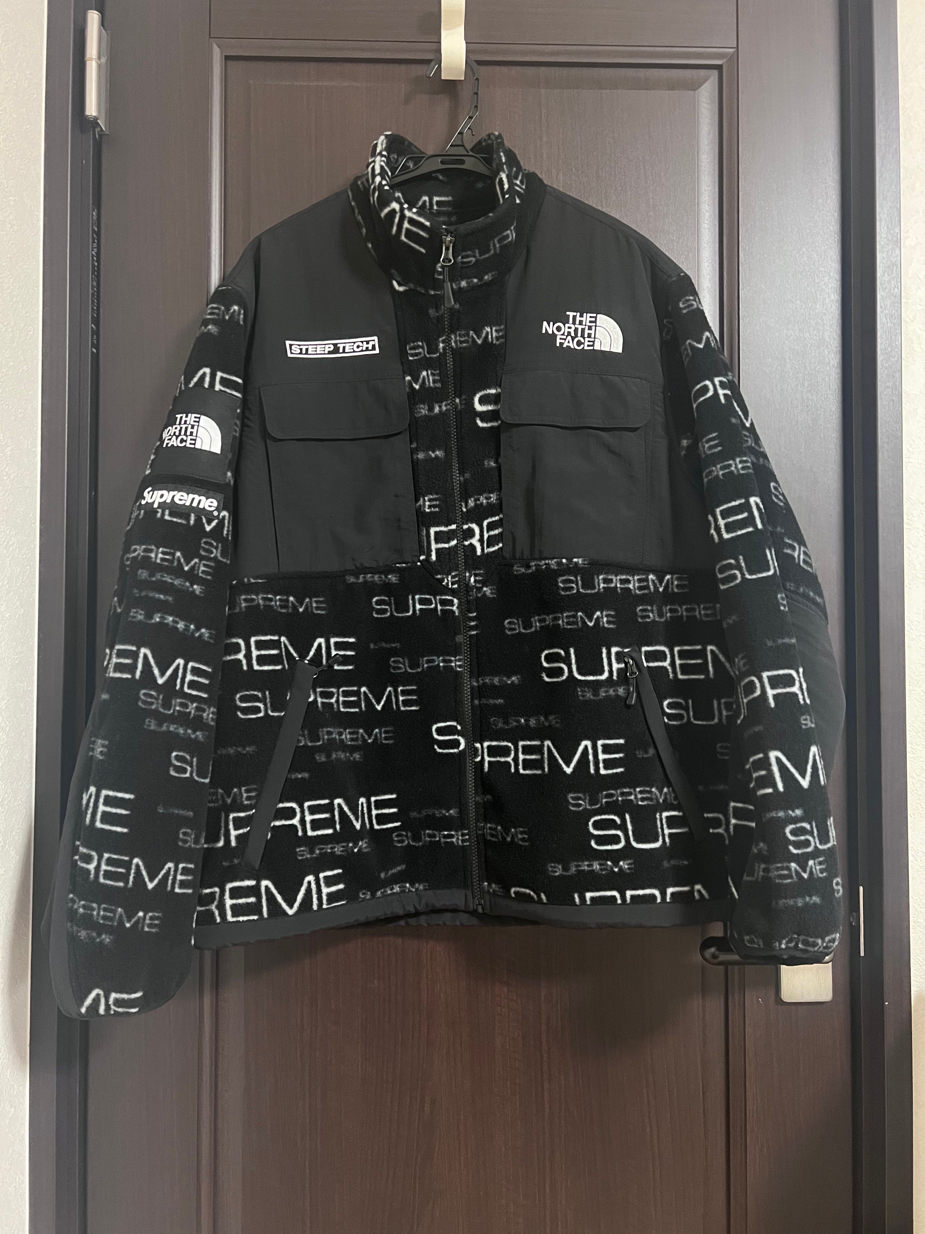 Supreme x The North Face Steep Tech Fleece Jacket "Black"