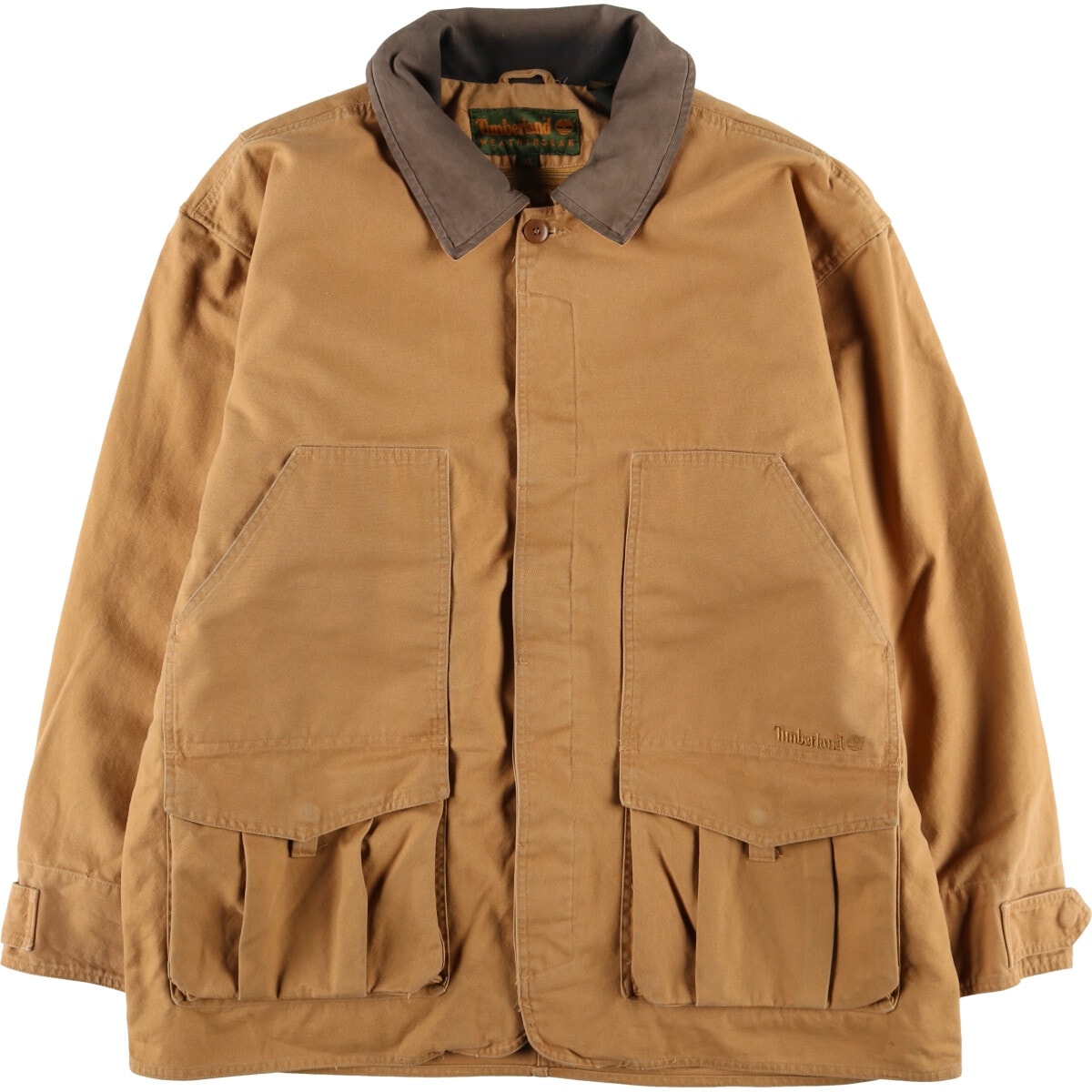 古着 90~00年代 ティンバーランド Timberland WEATHERGEAR ライナー付き ダック ハンティングジャケット メンズXL相当/eaa514293